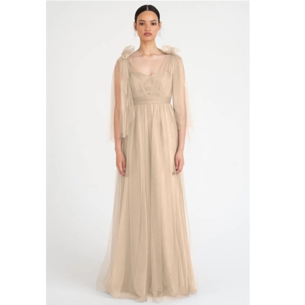 COPY - Jenny Yoo, Annabelle Convertible, bridesmaid dress. Color:Cashmere Size:…